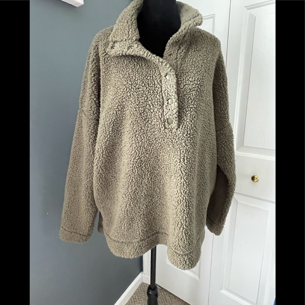 Aerie Sherpa Pullover